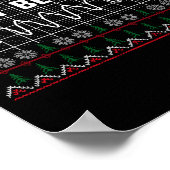 Funny Don't Be Tachy Ems Long Sleeve  Poster (Hoek)