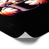 Funny Don't Bother Me Right Meow Cats Cat Coffee M Poster (Hoek)