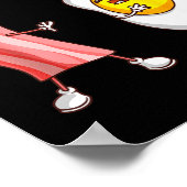 Funny Don't Go Bacon My Heart Cool Bacon And Egg G Poster (Hoek)