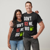 Funny Don't Ice Me Bro Electric Car T-shirt (Unisex)