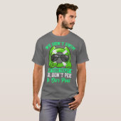 Funny Dont Pee in de pool T-shirt (Voorkant volledig)