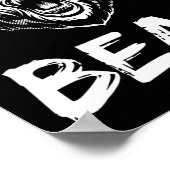 Funny Dont Poke het Beer dat jaagt Vist Camping J Poster (Hoek)