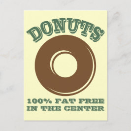 Funny Donut Briefkaart