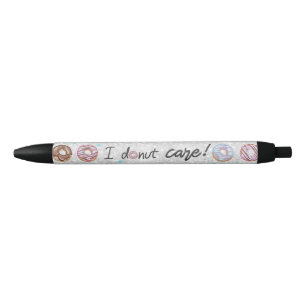 Funny Donut Care Zwarte Inkt Pen