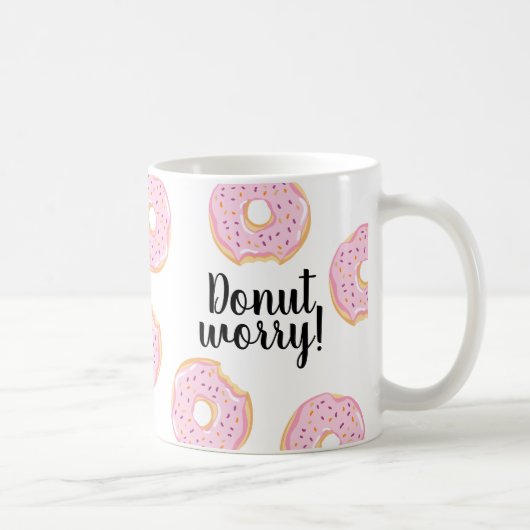 Funny Donut Coffee Mok (Rechts)
