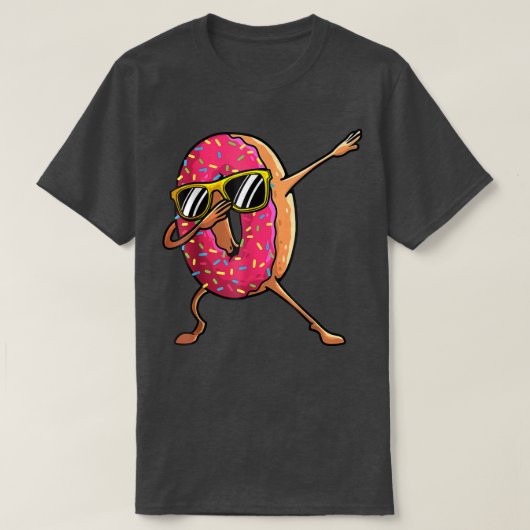 Funny Donut Design voor jongens Kinder meisje HipH T-shirt (Design voorkant)