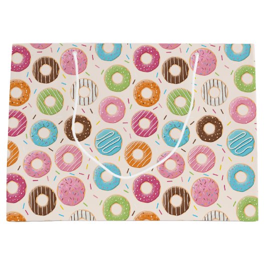 Funny Donut Large Cadeautasje (Voorkant)
