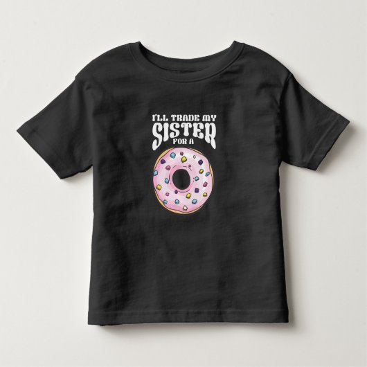 Funny Donut liefhebbende Son Brother Foodie Kinder Shirts (Voorkant)