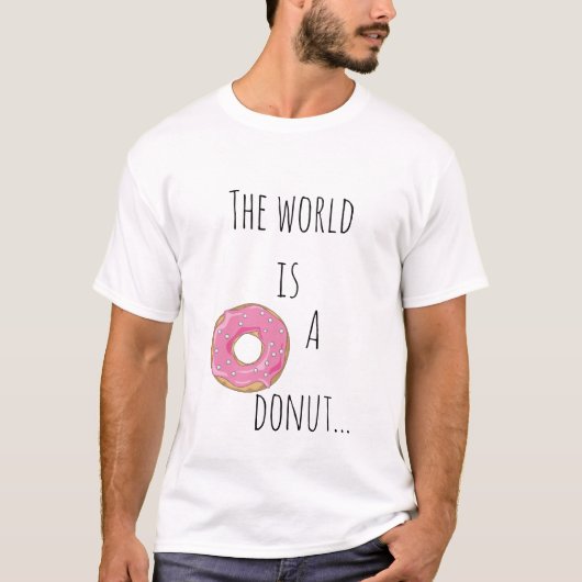 Funny Donut T-shirt (Voorkant)