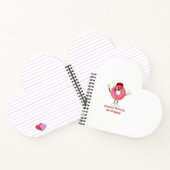 Funny Donut T-Shirt – Donut Worry Be Happy Gift Notitieboek (Binnen)