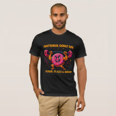 Funny Donut T-Shirt – Zoet, Kleurrijk & Helemaal D (Voorkant volledig)