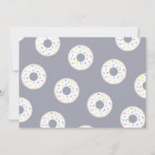 Funny Donut Thleed Wedding Save the Dates Date (Achterkant)