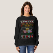 Funny Donuts Ugly KerstSweater Trui (Voorkant volledig)
