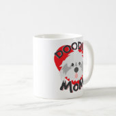 Funny Doodle Dog Mam Coffee Mok Labradoodle Gift (Voorkant rechts)