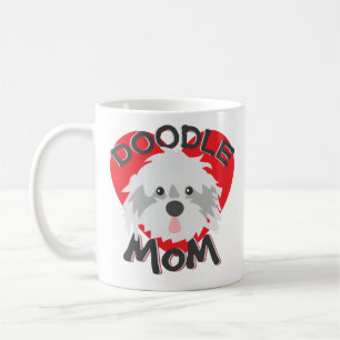 Funny Doodle Dog Mam Coffee Mok Labradoodle Gift