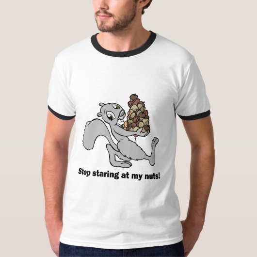 Funny dopeekhoorn t-shirt (Voorkant)
