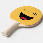 Funny Double Sided Happy Sad Ping Bat Tafeltennisbatje (Voorkant Gekanteld)