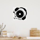 Funny_Doughnut Poster (Keuken)