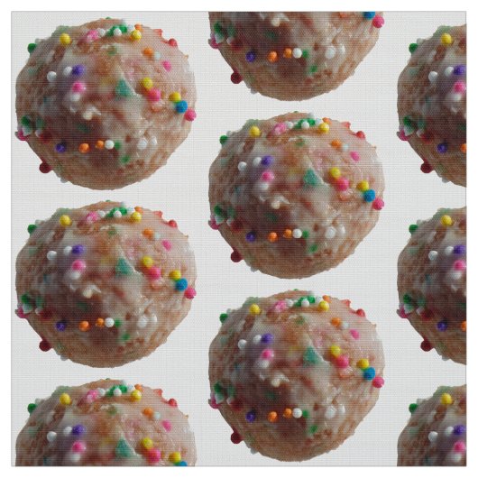 Funny Doughnut Stof (Swatch)