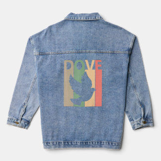 Funny Dove Costume Denim Jacket
