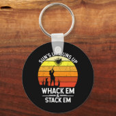 Funny Dove Hunting - Het jachtseizoen Sleutelhanger (Voorkant)