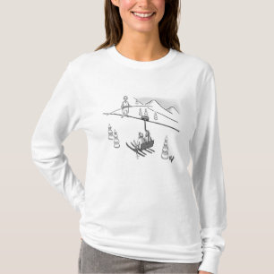 Funny Downhill Skiing Humor Shirt