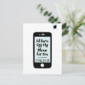 Funny Draai van het Briefkaart van de Liefde van d (Staand voorkant)