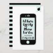 Funny Draai van Valentijnsdag-liefdeskaart Feestdagenkaart (Voorkant / Achterkant)