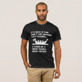 Funny Dragon Boat Racing Humor Boating Row T-shirt (Voorkant volledig)
