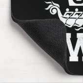 Funny Dragon Boat Racing Paddle Sync Or Swim  Muismat (Hoek)