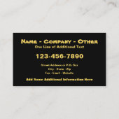 Funny Dragon DRAGONOLOGIST Visitekaartje (Achterkant)