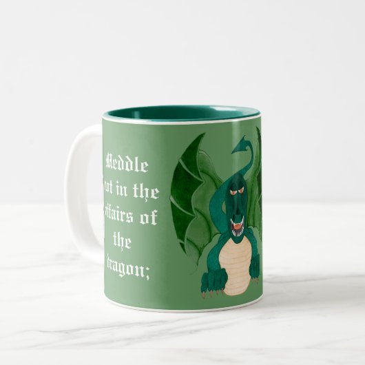 Funny Dragon Mok (Voorkant links)