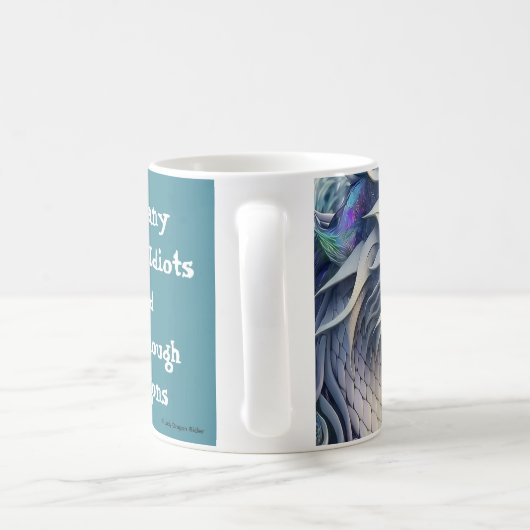 Funny Dragon Mug Koffiemok (Handvat)