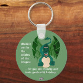 Funny Dragon Sleutelhanger (Voorkant)
