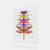 Funny Dragonfly-kerstboom Acryl Bord (Hoek)