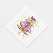 Funny Dragonfly-kerstboom Servet (Hoek)