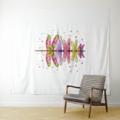 Funny Dragonfly-kerstboom Wandkleed (In Situ (horizontaal))