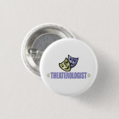 Funny Drama Theater Ronde Button 3,2 Cm (Voorkant /achterkant)