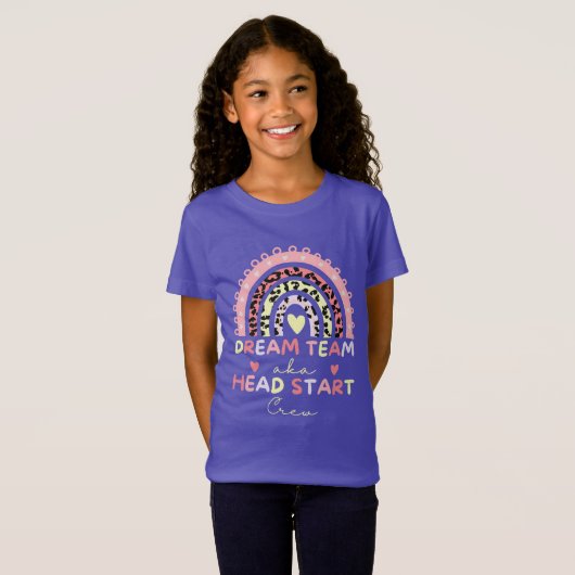 Funny Dream Team aka Head Start Crew T-shirt (Voorkant volledig)