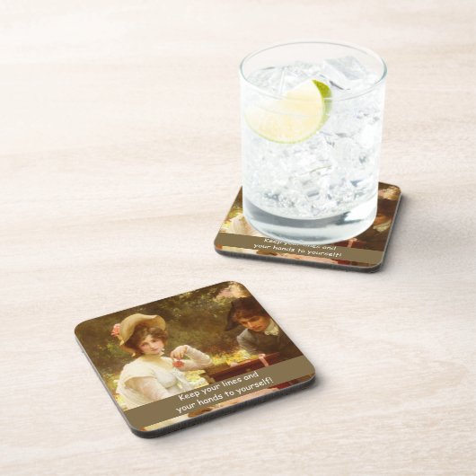 Funny  Drink Bier Onderzetter (Rechterzijde)