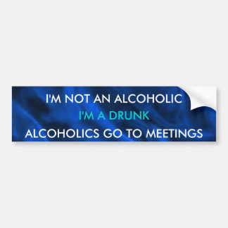 Funny Drink Bumpersticker