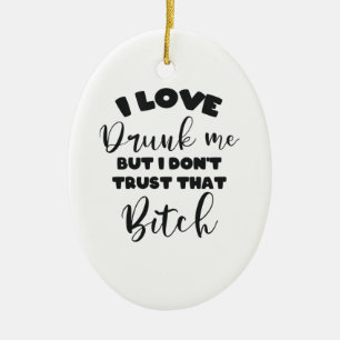 Funny Drink Citaat Vrouwen Wijn Keramisch Ornament