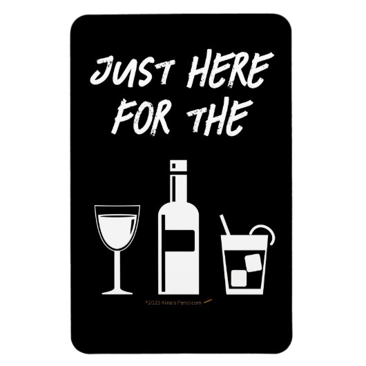 Funny Drink Cruise Ship Stateroom Deurmarkering Magneet (Verticaal)