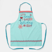 Funny Drink en Vakantiegroeptekst Schort (Voorkant)