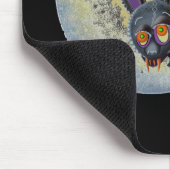 Funny Drink Halloween Full Moon Bat Muismat (Hoek)