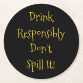 Funny Drink Onderzetter (Voorkant)