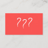 Funny drink owl date visitekaartje (Achterkant)