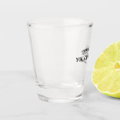 Funny Drink Quote | Tequila Shot Glas (Links)
