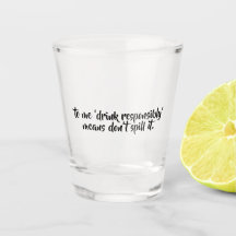 Funny Drink Quote | Verantwoordelijke Drink