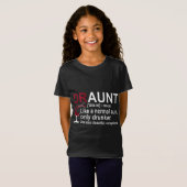 Funny Drink Tunt Definition DRAUNT Cadeaut for Aun T-shirt (Voorkant volledig)